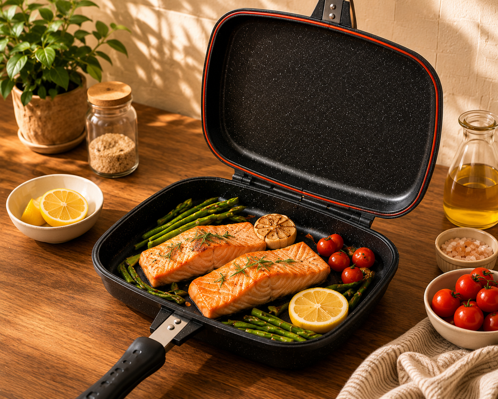 36 Double Fry PanDouble Fry Pan (Non-Stick)