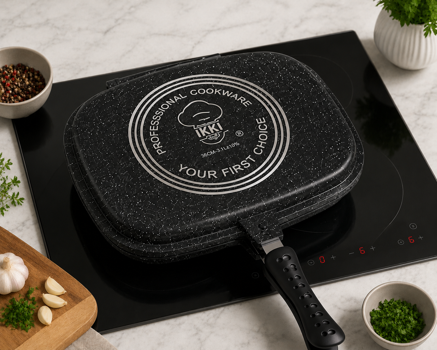36 Double Fry PanDouble Fry Pan (Non-Stick)