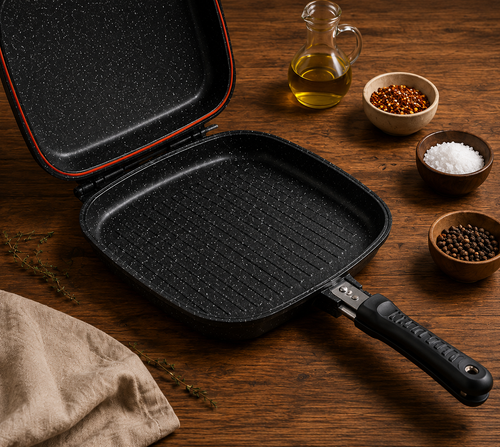 40 Double Fry PanDouble Fry Pan (Non-Stick)