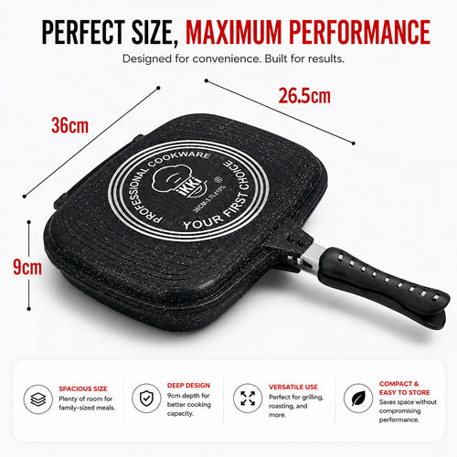 36 Double Fry PanDouble Fry Pan (Non-Stick)